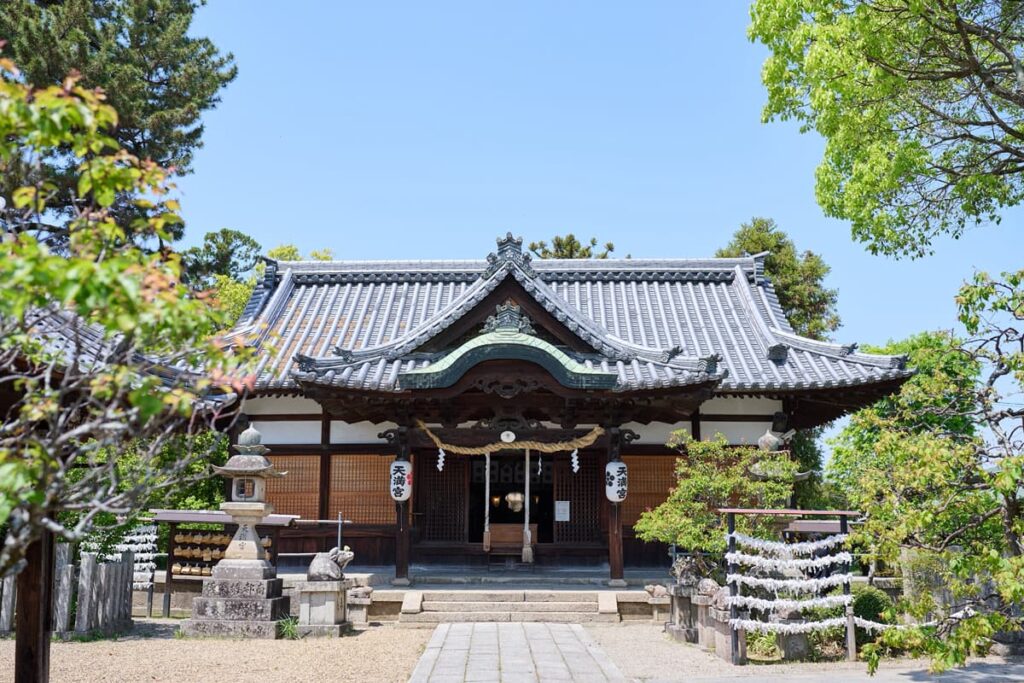 菅原天満宮 七五三・お宮参り 拝殿