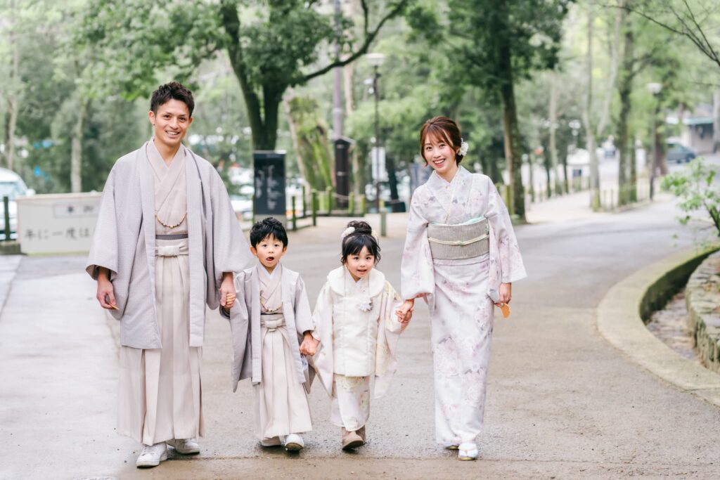 奈良で七五三前撮り写真撮影と着物レンタルをする上で決めておくこと