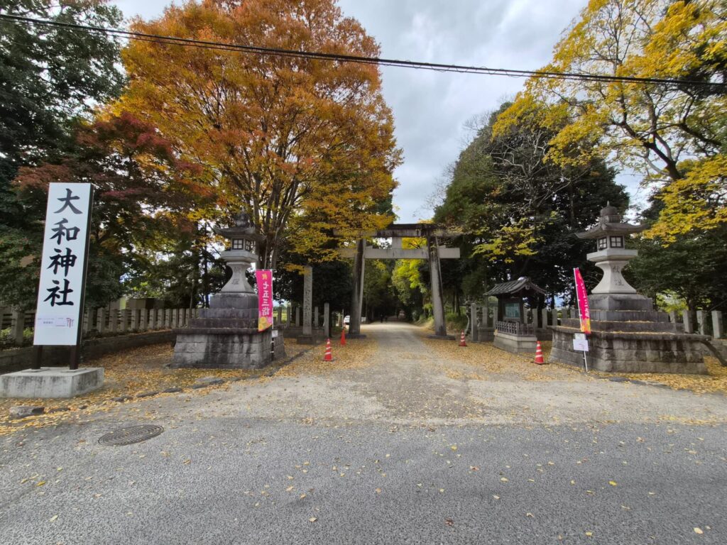 大和神社_奈良県天理市_七五三_鳥居